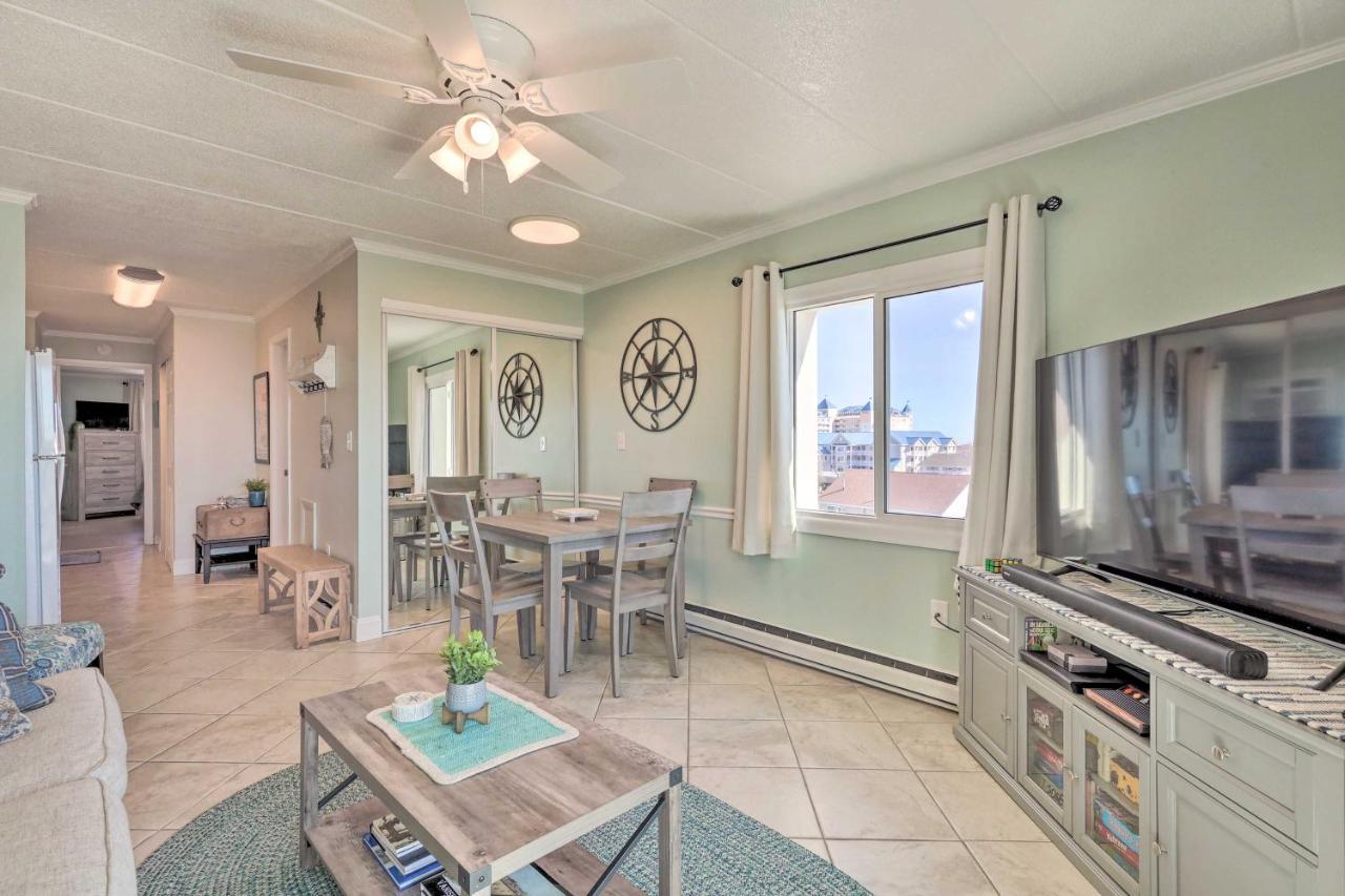 End-Unit Ocean City Condo With Panoramic Views! Bagian luar foto