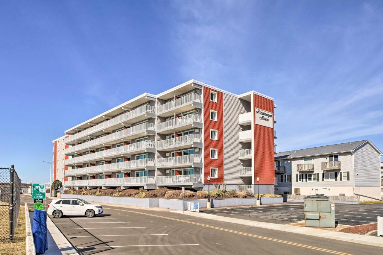 End-Unit Ocean City Condo With Panoramic Views! Bagian luar foto