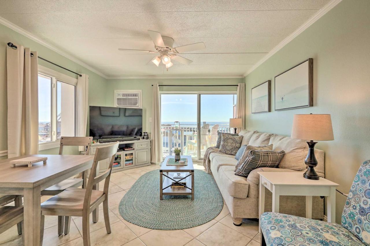 End-Unit Ocean City Condo With Panoramic Views! Bagian luar foto
