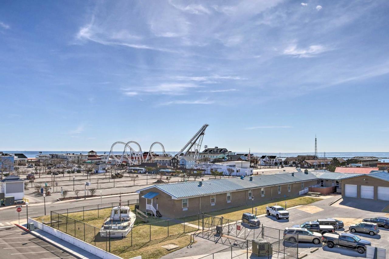 End-Unit Ocean City Condo With Panoramic Views! Bagian luar foto