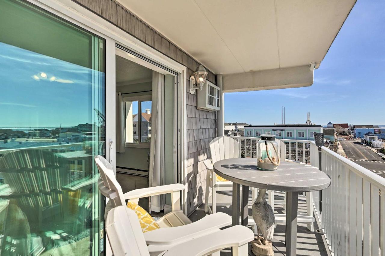 End-Unit Ocean City Condo With Panoramic Views! Bagian luar foto